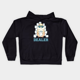 Toilet paper dealer Kids Hoodie